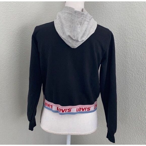 Levi’s Logo Waistband Pullover Hoodie Girls Size XL 13-15 Years - Picture 4 of 9
